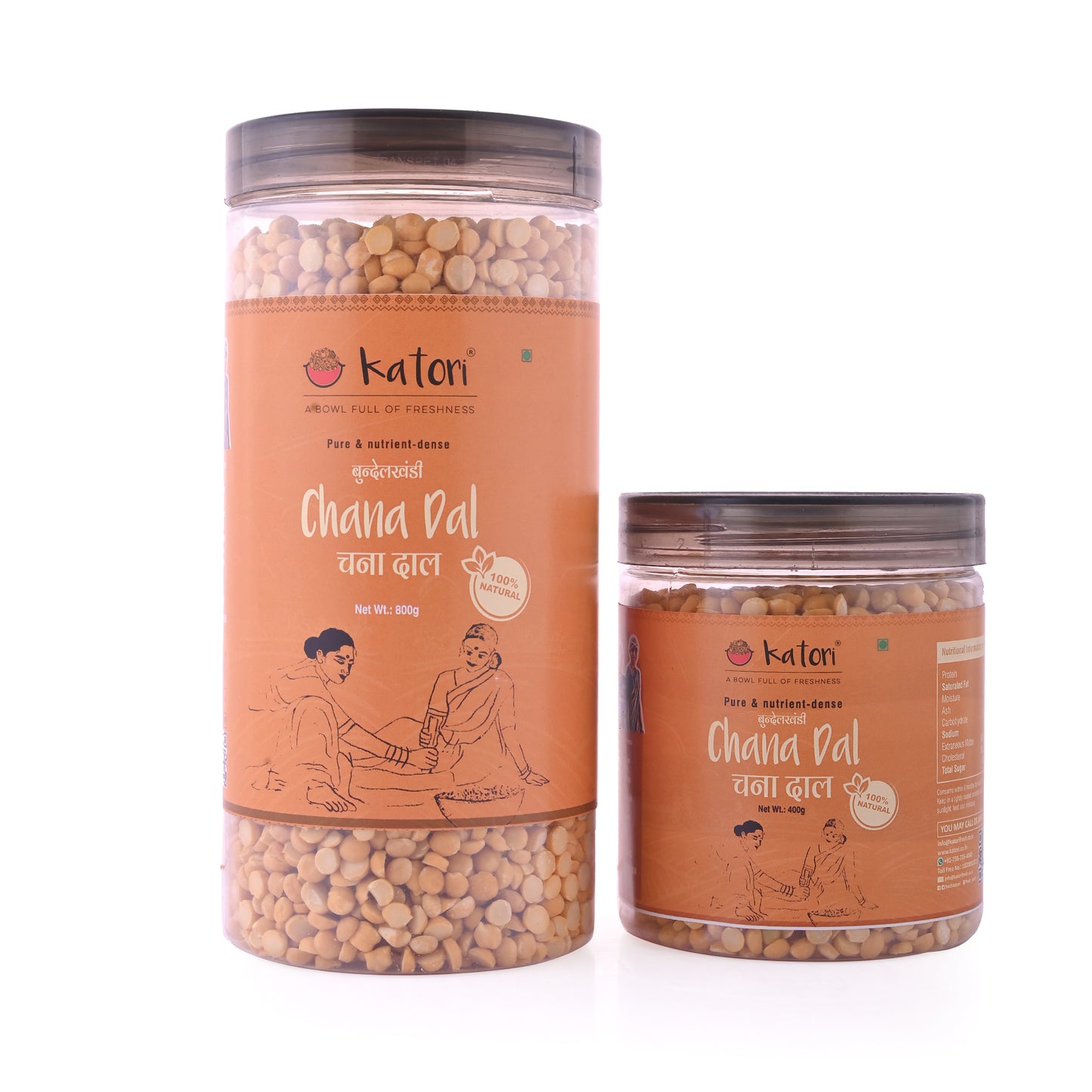 CHANA DAL PET JAR