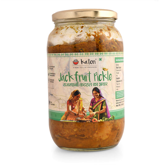 Traditional Homemade Katahal Pickle - Katori