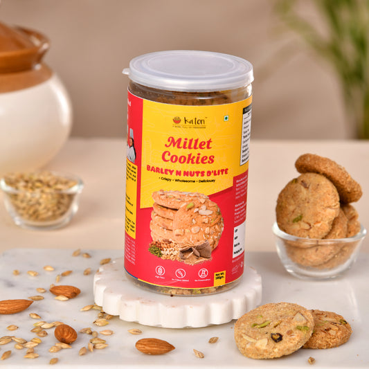 MILLET COOKIES BARLEY N NUTS D'LITE