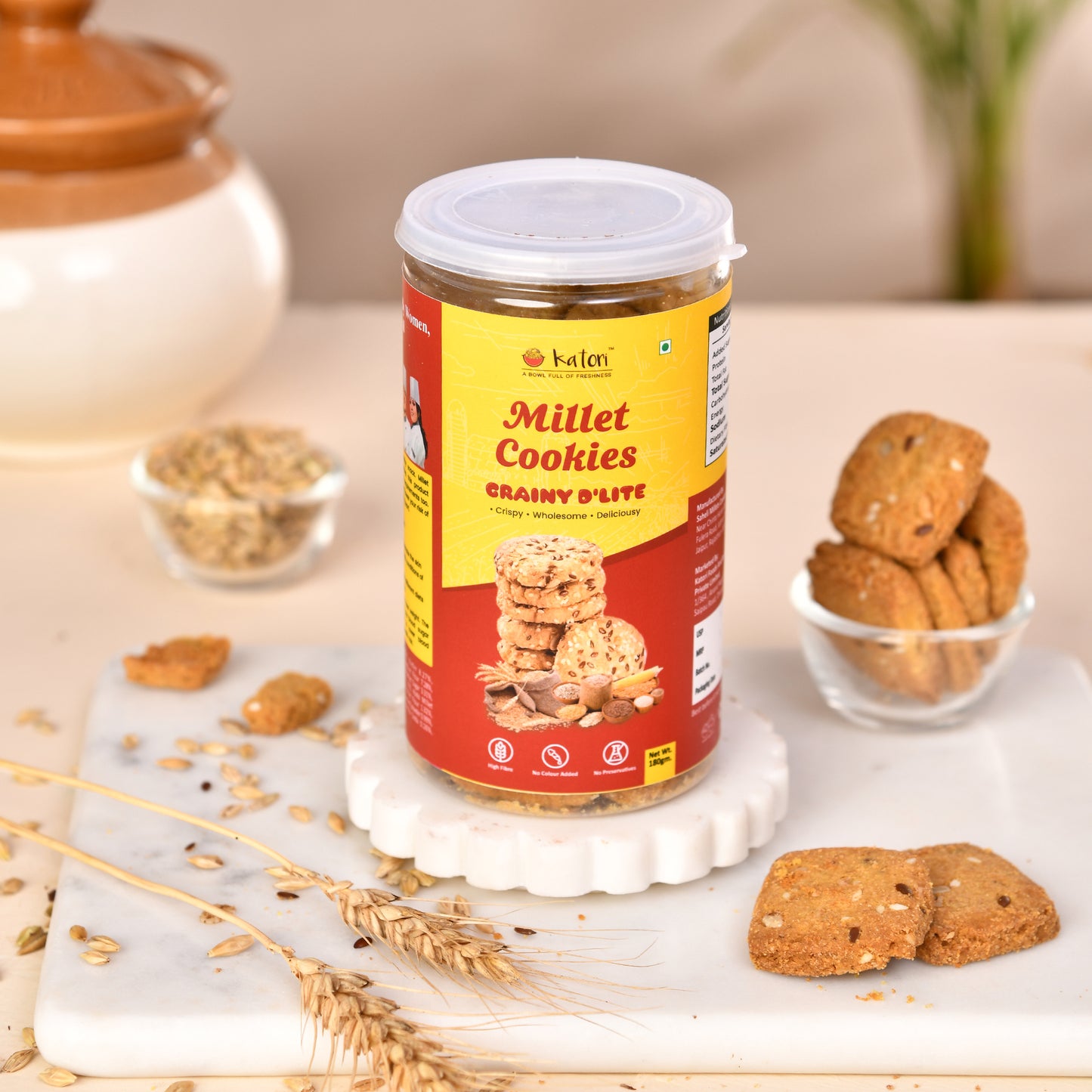 MILLET COOKIES GRAINY D'LITE