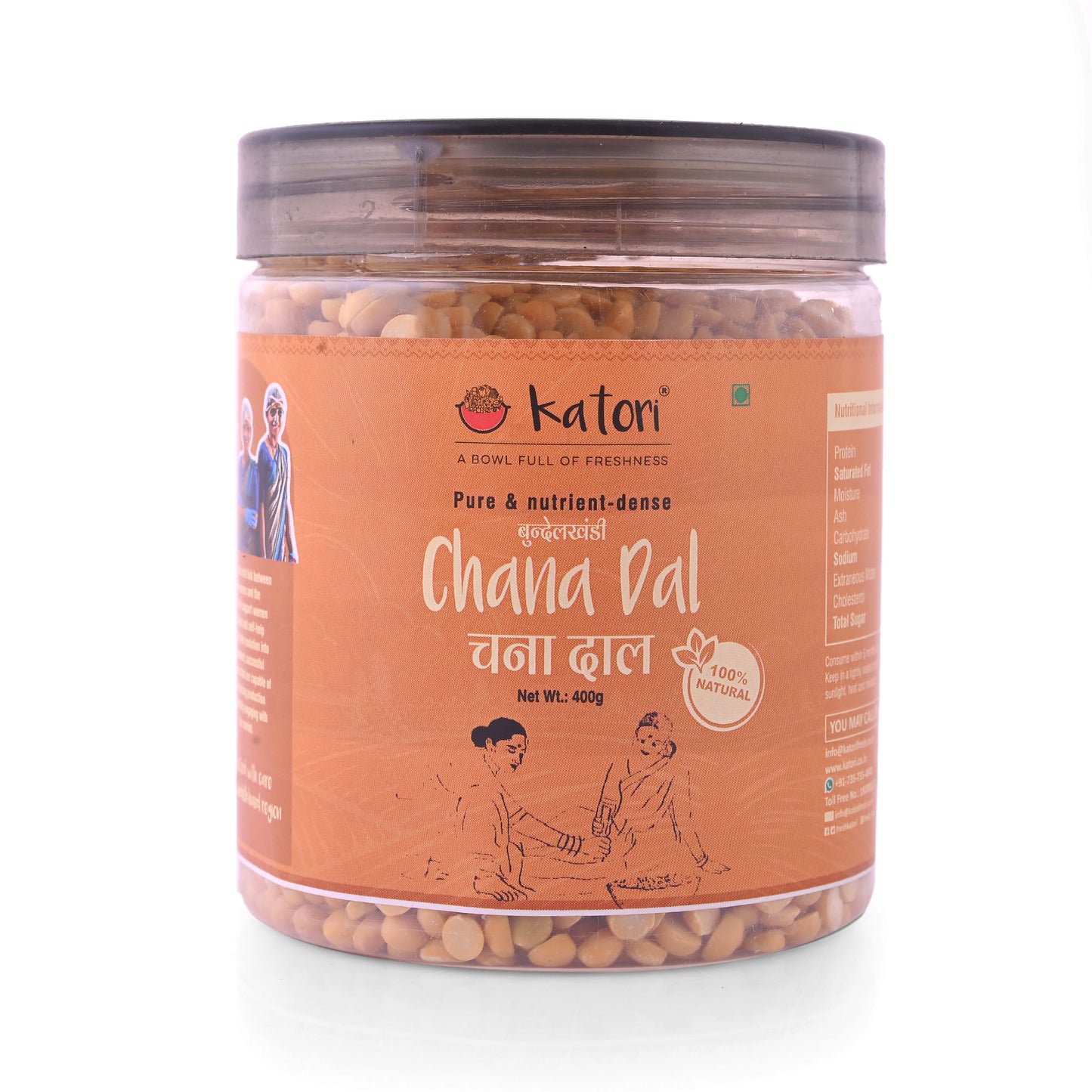 CHANA DAL PET JAR