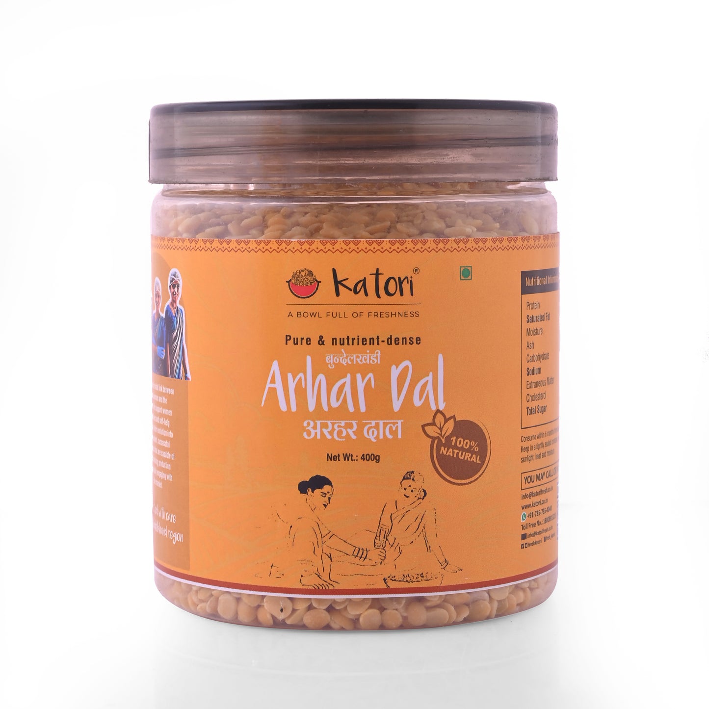 ARHAR DAL PET JAR