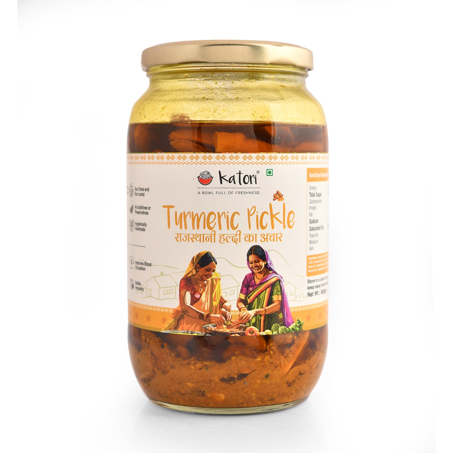 Traditional Homemade Haldi Pickle - Katori