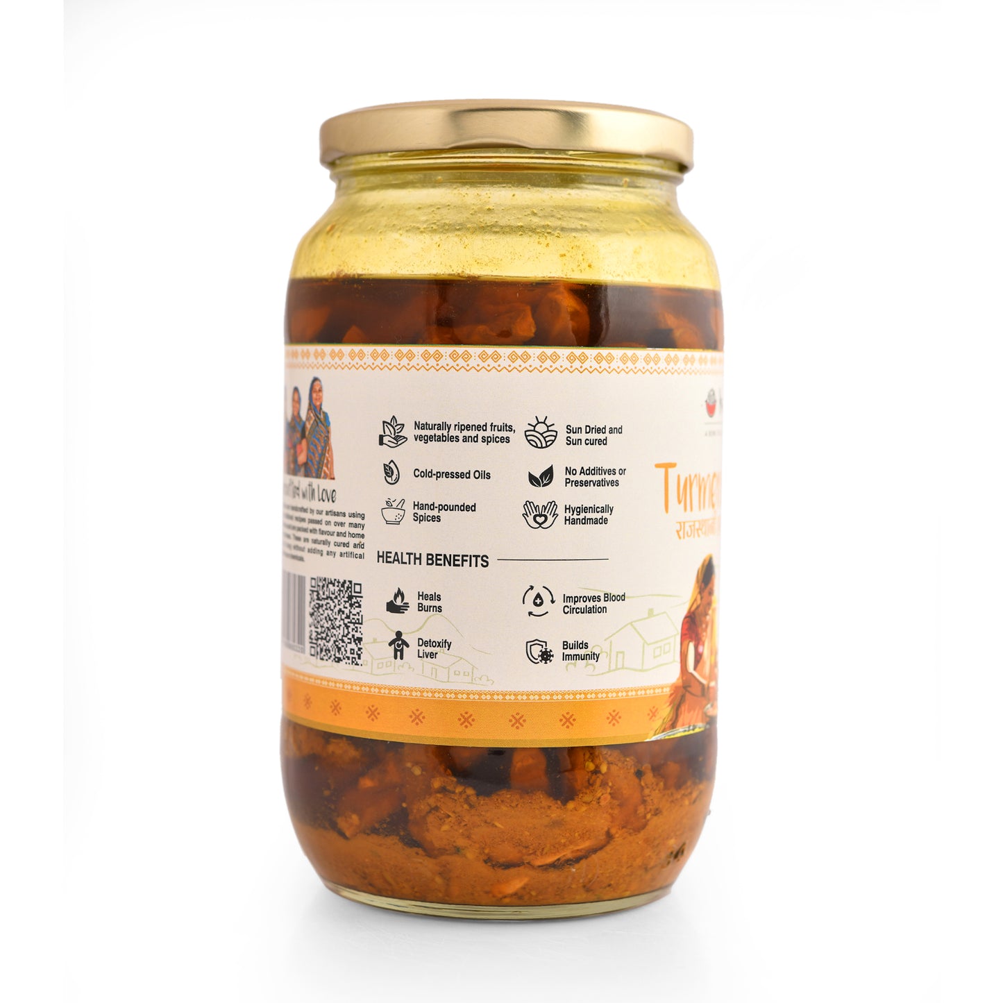 Traditional Homemade Haldi Pickle - Katori