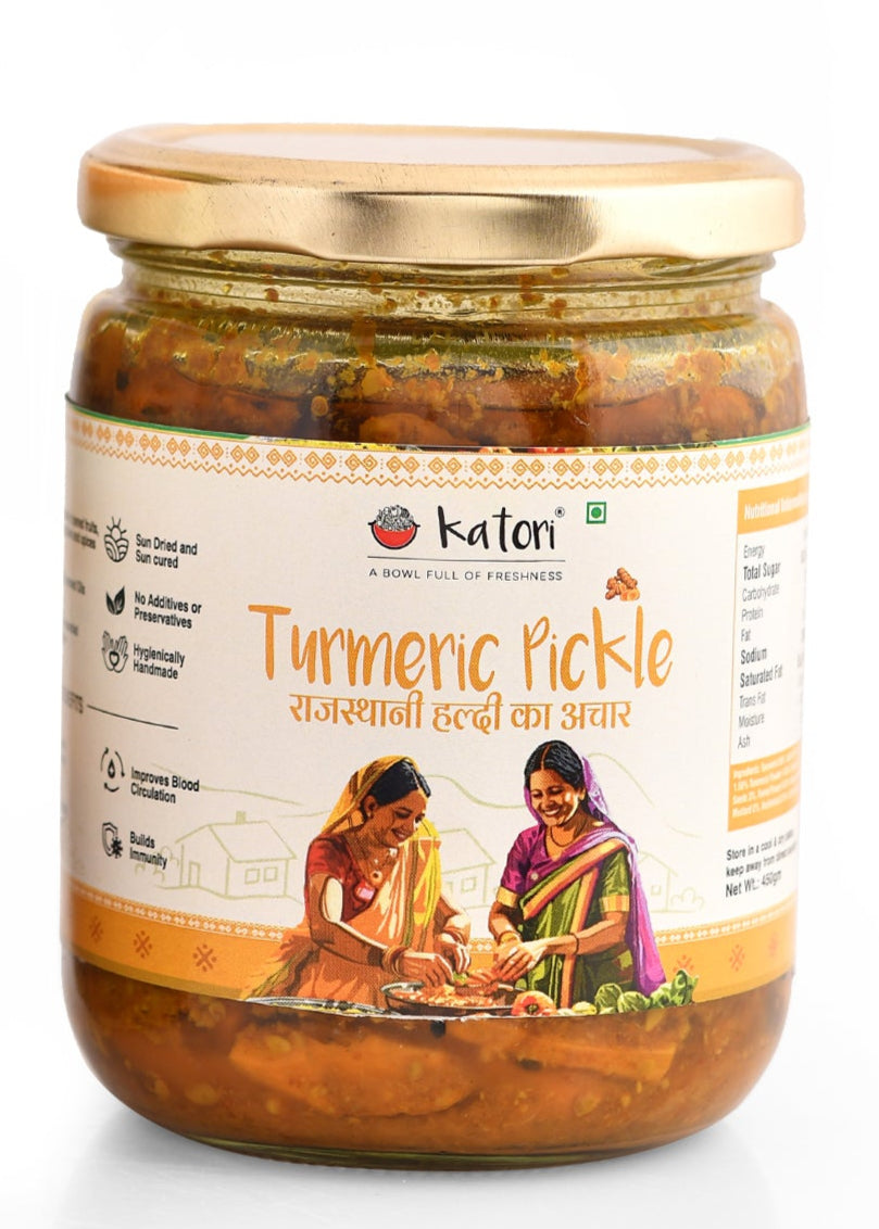 Traditional Homemade Haldi Pickle - Katori