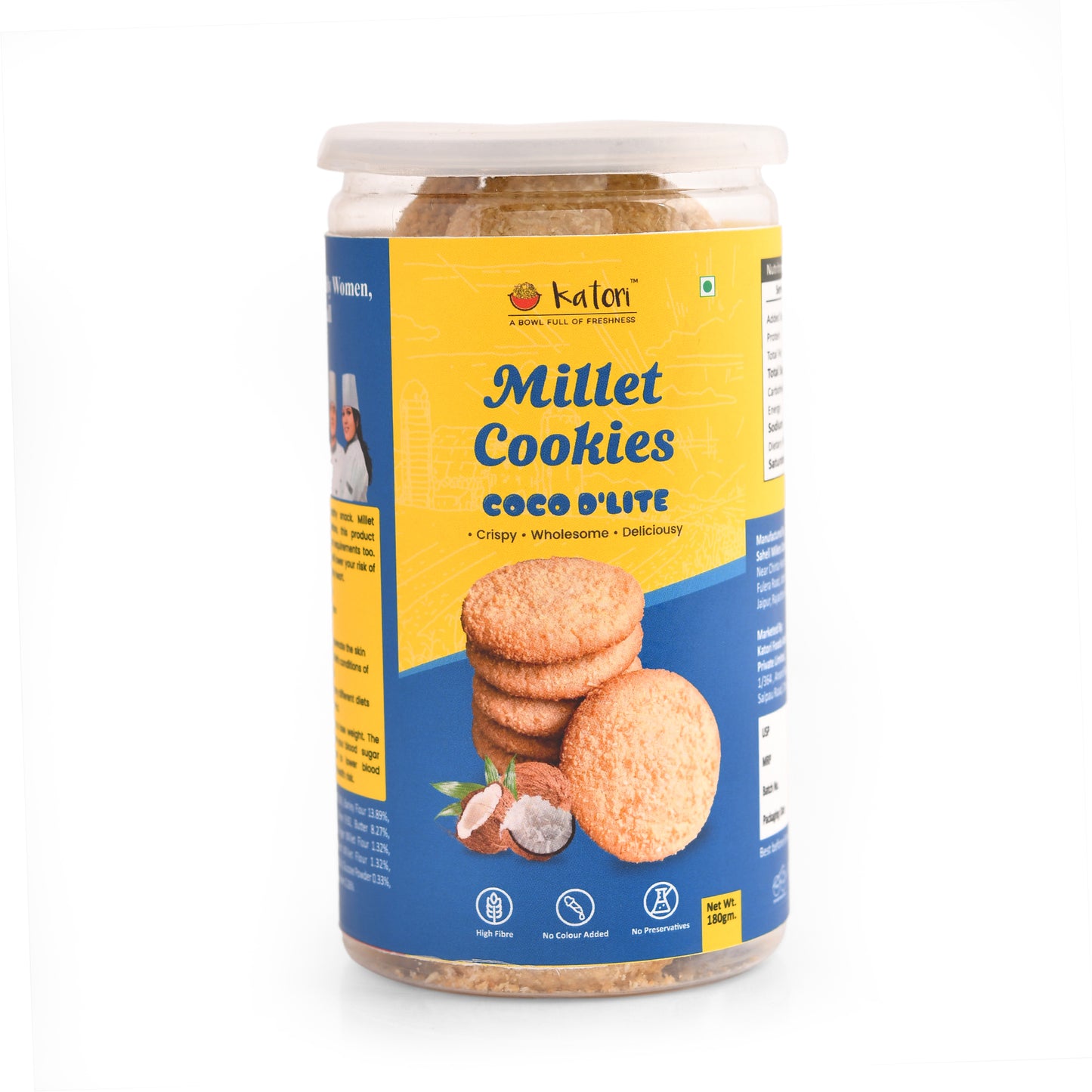 MILLET COOKIES COCO D'LITE