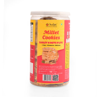 MILLET COOKIES BARLEY N NUTS D'LITE