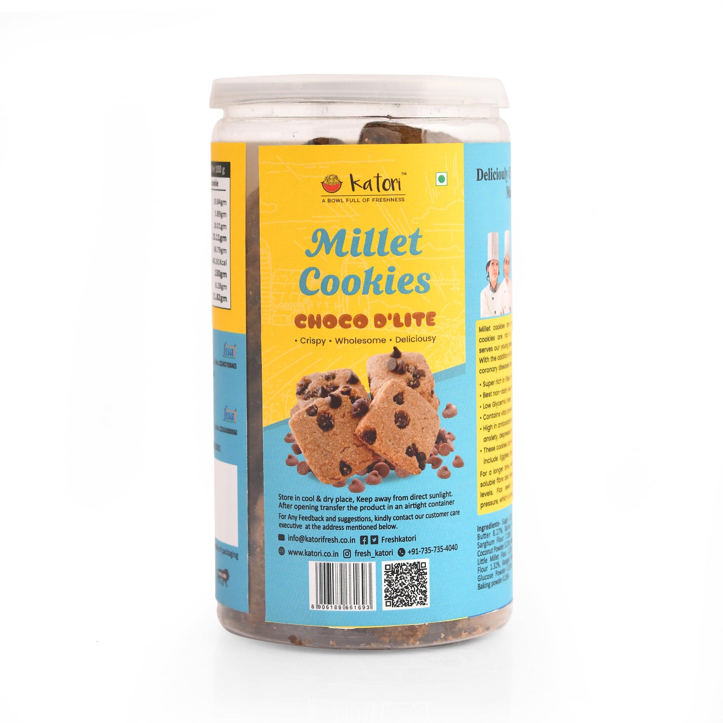 MILLET COOKIES CHOCO D'LITE