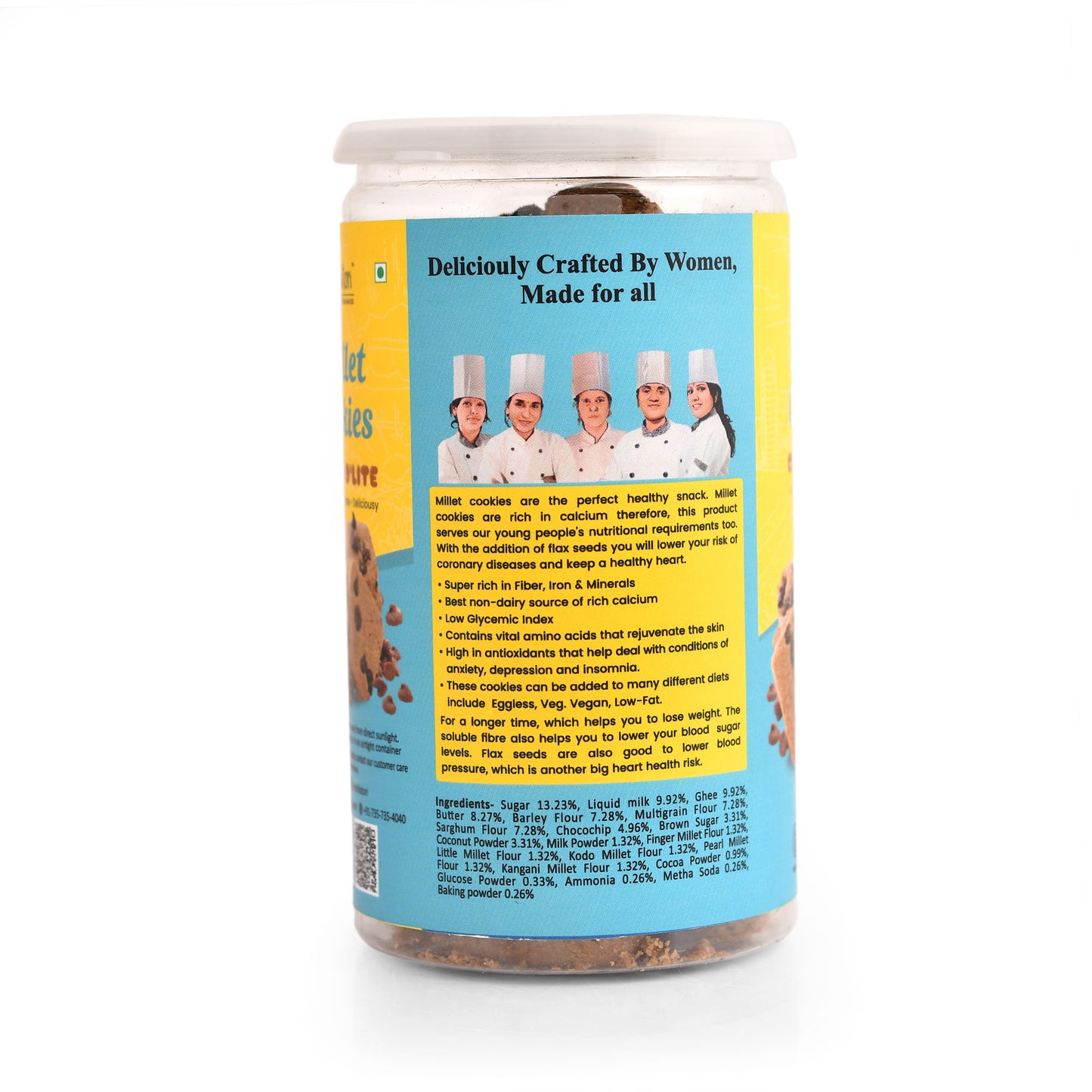 MILLET COOKIES CHOCO D'LITE