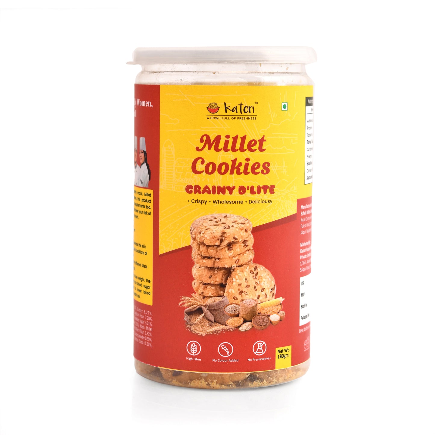 MILLET COOKIES GRAINY D'LITE